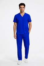 Men's Medical Scrub Set- LMS 500 Royal Blue