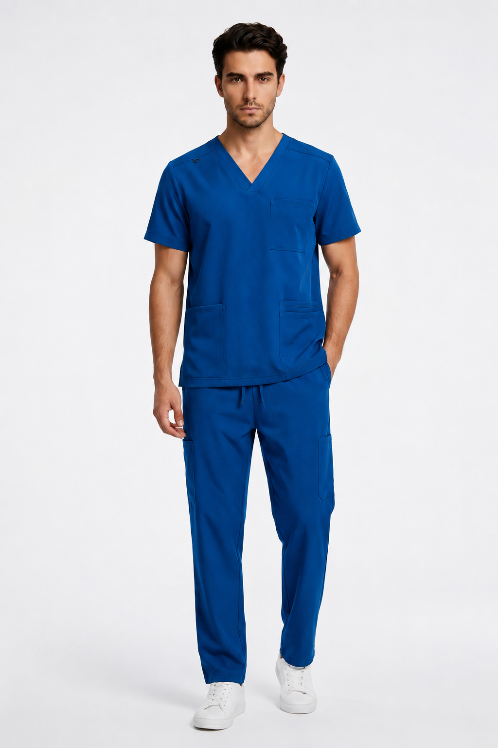 Men's Medical Scrub Set- LMS 500 Ocean Blue