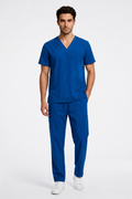 Men's Medical Scrub Set- LMS 500 Ocean Blue