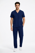 Men's Medical Scrub Set- LMS 500 Navy Blue