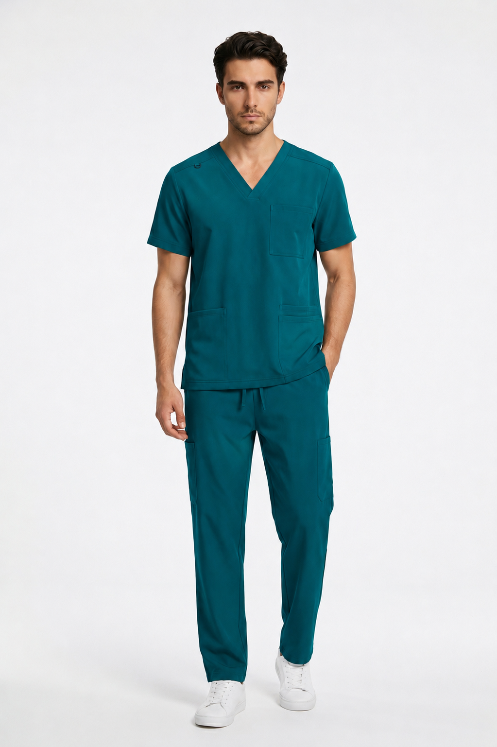 Men's Medical Scrub Set- LMS 500 Turkish Green