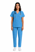 Women's Medical Scrub Set LMS 500 Metro Blue