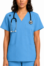 Women's Medical Scrub Set LMS 500 Metro Blue
