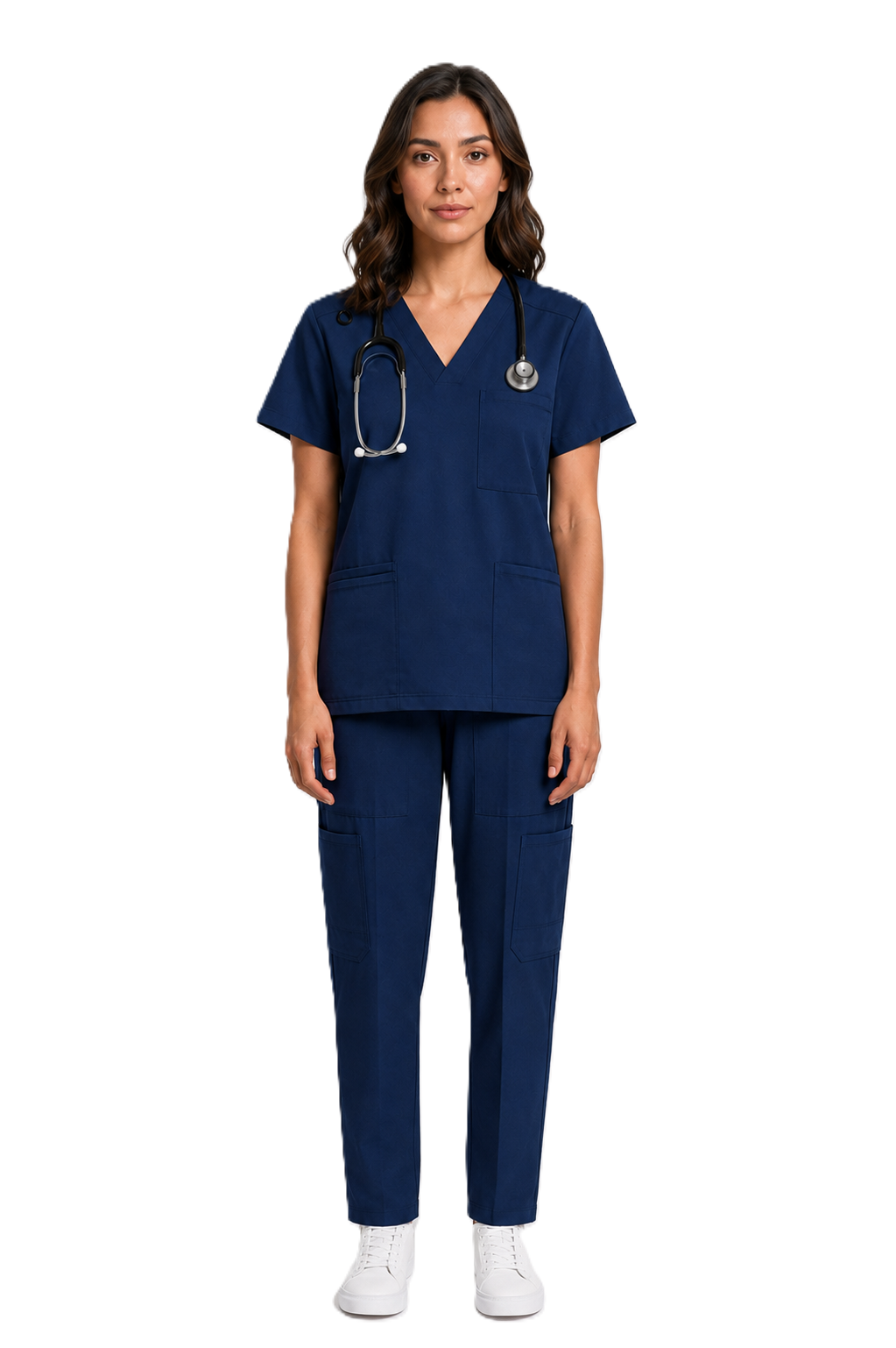 Women's Medical scrub Set LMS 500 Navy Blue
