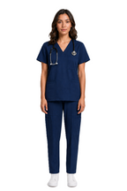 Women's Medical scrub Set LMS 500 Navy Blue