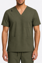 Men's Medical Scrub Set- LMS 500 Olive Green