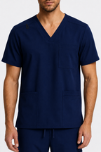 Men's Medical Scrub Set- LMS 500 Navy Blue