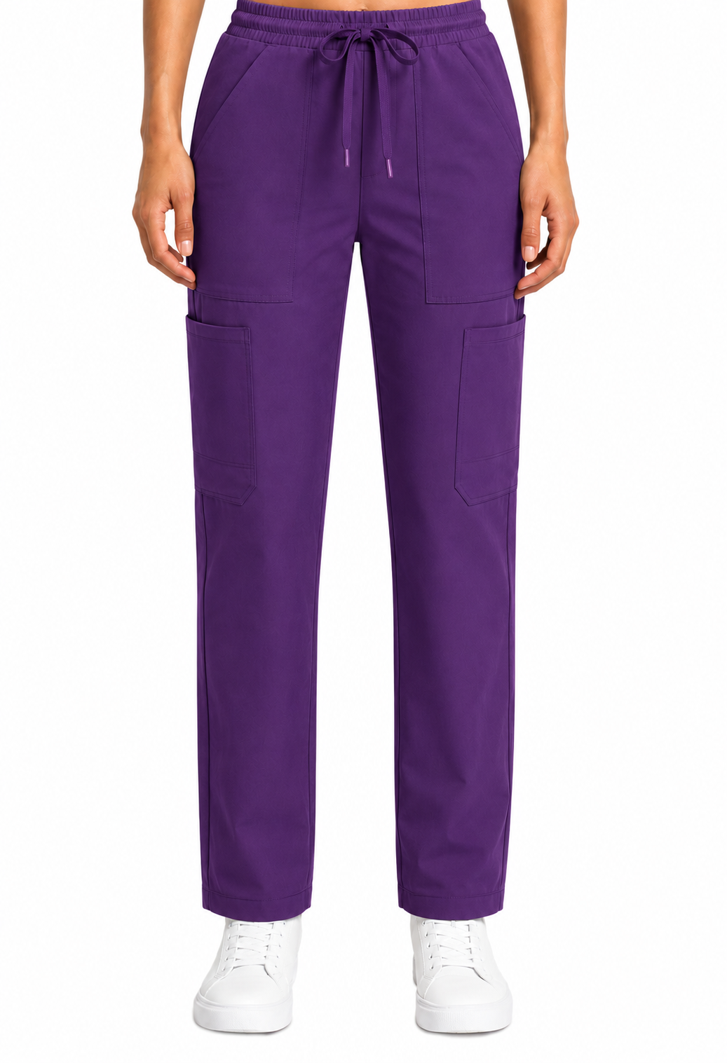 Women's Medical Scrub Set LMS 500 Purple