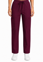 Women's Medical Scrub Set LMS 500 Burgundy