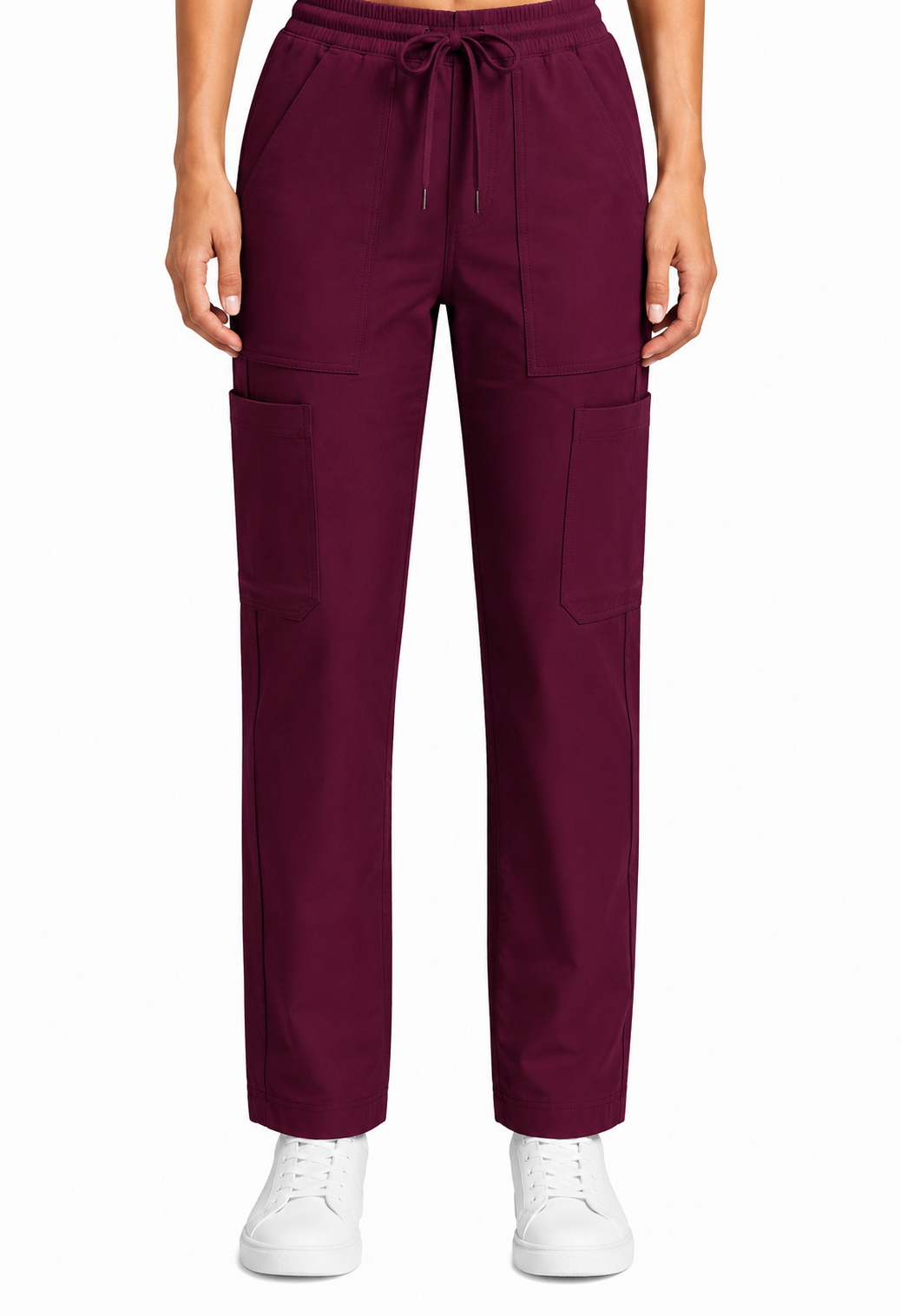 Women's Medical Scrub Set LMS 500 Burgundy