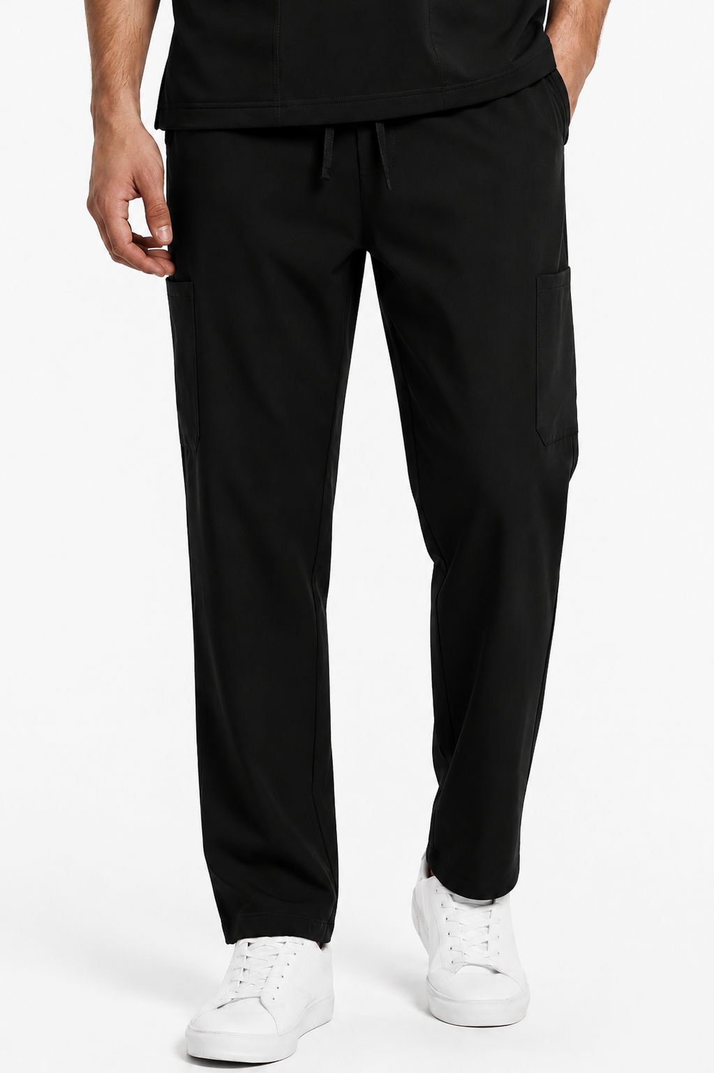 Men's Medical Scrub Set- LMS 500 Black