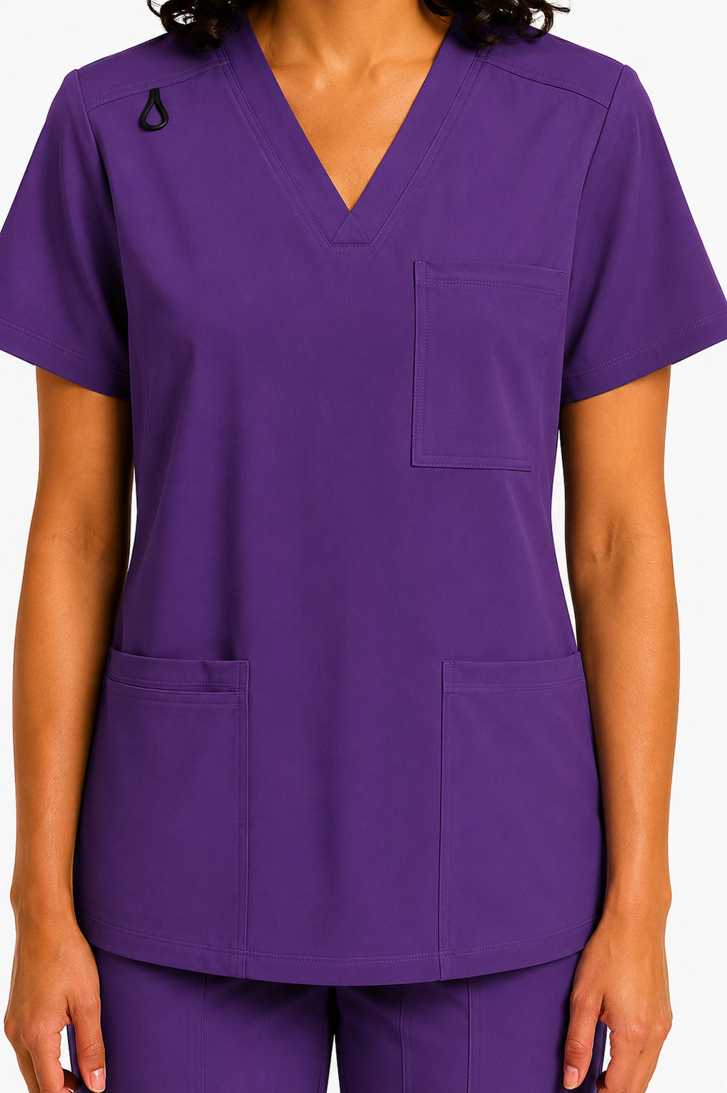 Women's Medical Scrub Set LMS 500 Purple