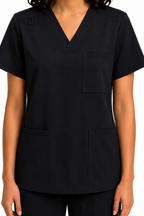 Women's Medical Scrub Set LMS 500 Black