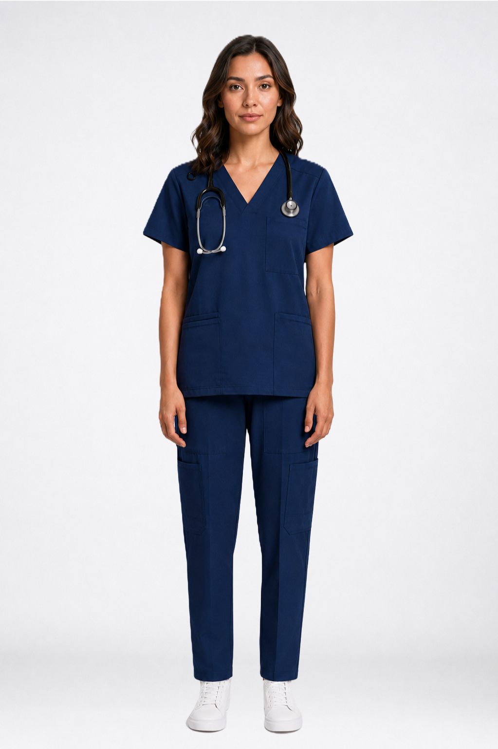 Women's Medical scrub Set LMS 500 Navy Blue