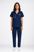 Women's Medical scrub Set LMS 500 Navy Blue