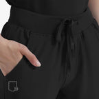 Uniforms World Women's Medical Scrub Set -Black