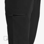 Uniforms World Women's Medical Scrub Set -Black