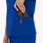 Uniforms World Women's Medical Scrub Set -Royal Blue