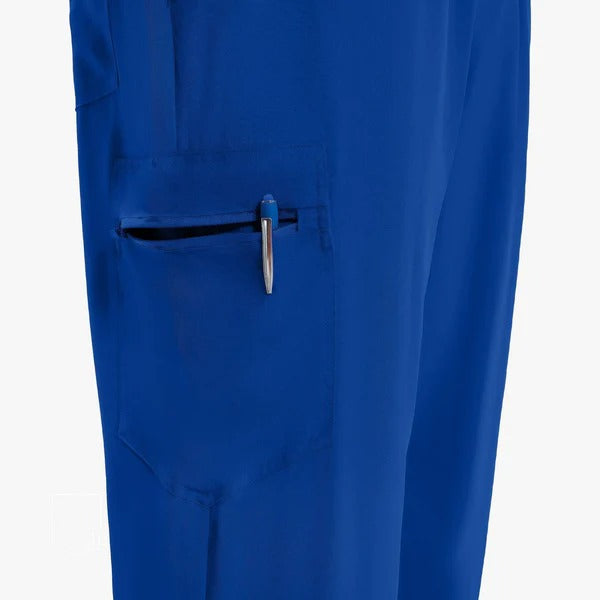 Uniforms World Men's Medical Scrub Set- Royal Blue