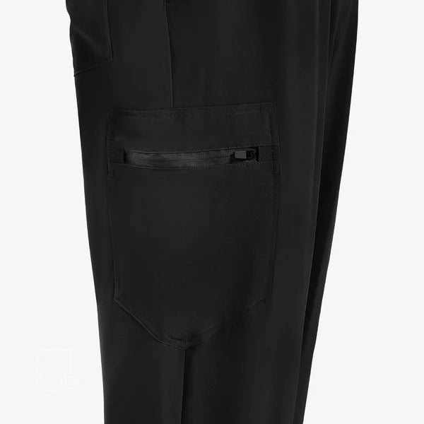 Uniforms World Men's Medical Scrub Set- Black