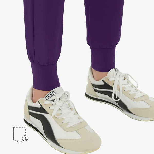 Uniforms World Women's Medical Scrub Set - Purple