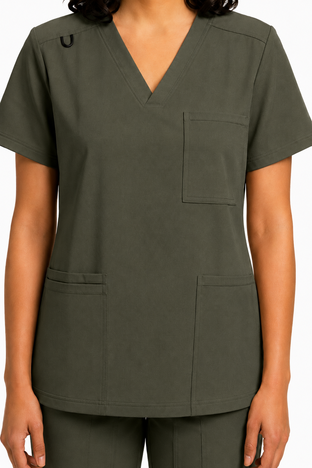 Women's Medical Scrub Set LMS 500 Olive Green